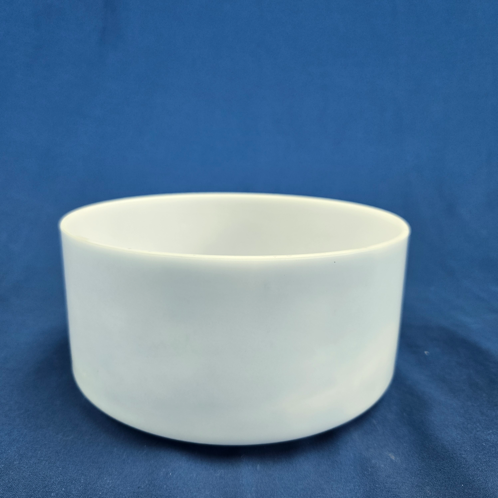 [3922] Moonstone Infused Quartz Crystal Singing Bowl | 7" | 4 B -28 | 486 Hz