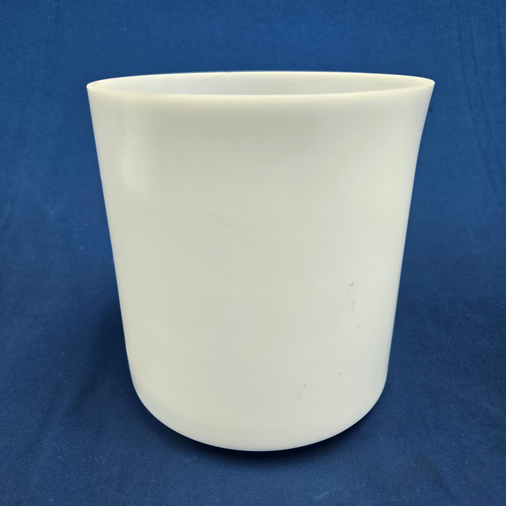 [#3923] 7" Moonstone Infused Quartz Crystal Singing Bowl | 4G#-33 | 407 Hz