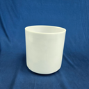[3928] Moonstone Infused Quartz Crystal Singing Bowl | 7" | 4 F +40 | 357 Hz