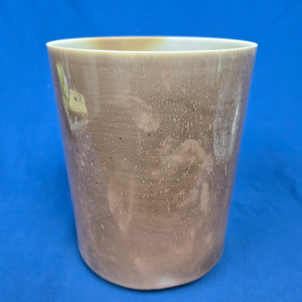 [#3935] 7" Cacao Infused Quartz Crystal Singing Bowl | 4C#+22 | 280 Hz