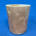 [#3935] Cacao Infused Quartz Crystal Singing Bowl | 7" | 4 C# +22 | 280 Hz