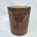 [#3939] 7" Cacao Infused Quartz Crystal Singing Bowl | 4D+32 | 299 Hz