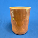 [#3940] 7" Cacao Infused Quartz Crystal Singing Bowl | 4C+47 | 268 Hz