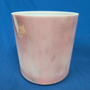 [#3944] 7" Magenta Sapphire Infused Quartz Crystal Singing Bowl | 4E-47 | 320 Hz