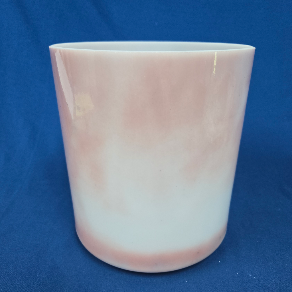 [3945] [#3945] 7" Magenta Sapphire Infused Quartz Crystal Singing Bowl | 4D+38 | 300 Hz