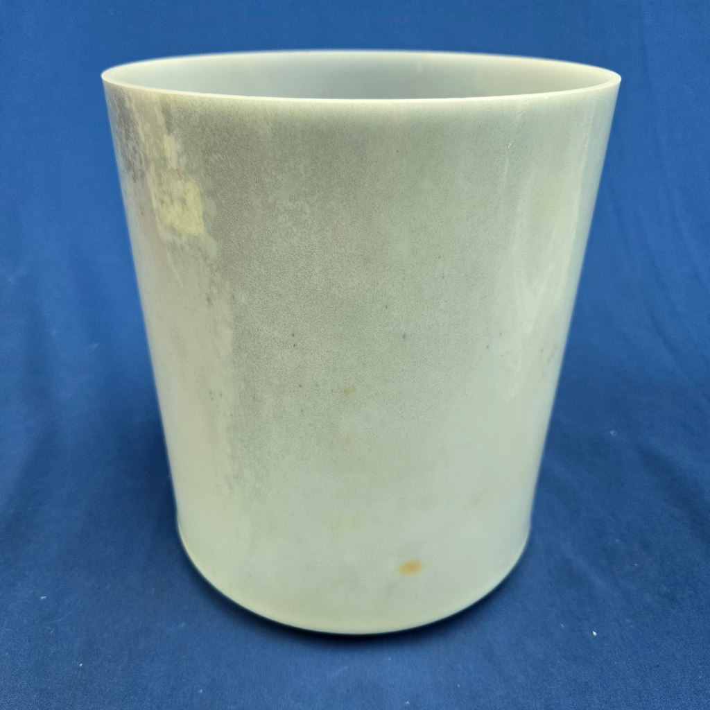 [3971] [#3971] 7" Chrysocolla Infused Quartz Crystal Singing Bowl | 4C#+36 | 283 Hz