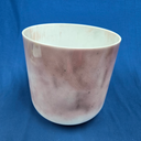 [#4016] 10" Magenta Sapphire Infused Quartz Crystal Singing Bowl | 3F#+49 | 190 Hz