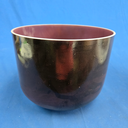 [#4020] 10" Cherry & Acai Infused Quartz Crystal Singing Bowl | 3A#-31 | 229 Hz
