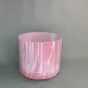 [#1379] 7" Cobalt Calcite Infused Quartz Crystal Singing Bowl | F#-5