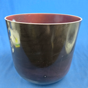 [#4021] 10" Cherry & Acai Infused Quartz Crystal Singing Bowl | 3F#+26 | 187 Hz