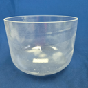 [#4027] 10" Clear Quartz Crystal Singing Bowl | 3G#+10 | 209 Hz
