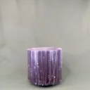 Purple Lace Agate Quartz Crystal Singing Bowl | 7" A Note (-5) | Concert Pitch | #1385