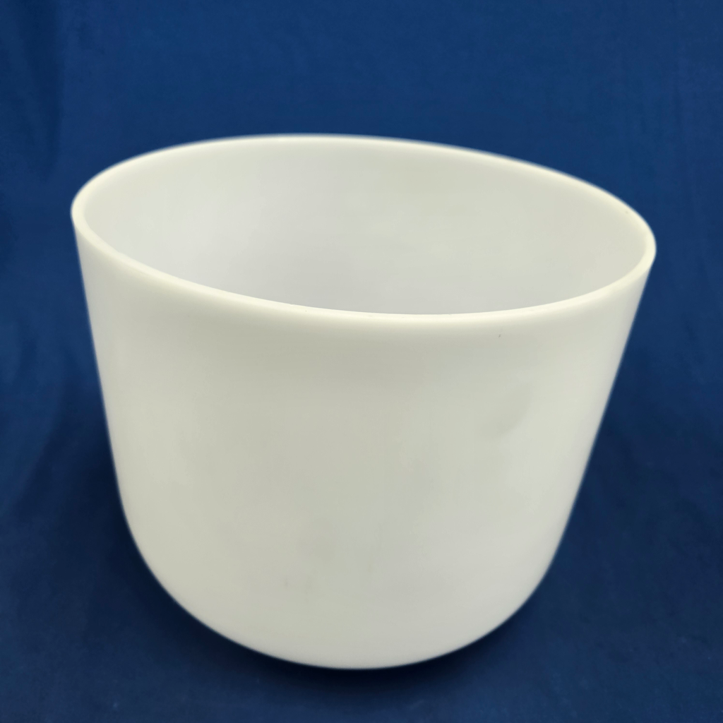 [4067] [#4067] 10" Opaque Quartz Crystal Singing Bowl | 3A-2 | 219 Hz