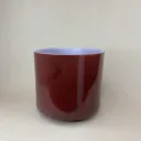 [#1408] 7" Malaya Purple Garnet Infused Quartz Crystal Singing Bowl | A+30