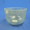 [#4076] 10" Green Amethyst Infused Quartz Crystal Singing Bowl | 3B+13 | 248 Hz