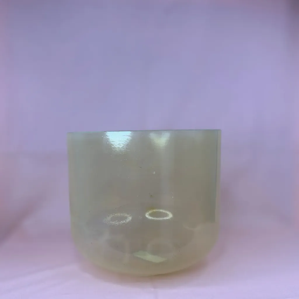 [1474] Scapolite Quartz Crystal Singing Bowl | 10" G Note (0) | #1474