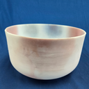 [#4142] 12" Lepidolite Infused Quartz Crystal Singing Bowl | 3A-3 | 219 Hz