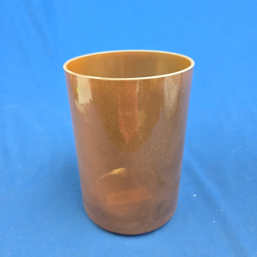 [4143] [#4143] 6" Golden Honey Infused Quartz Crystal Singing Bowl | 4A#+34 | 475 Hz