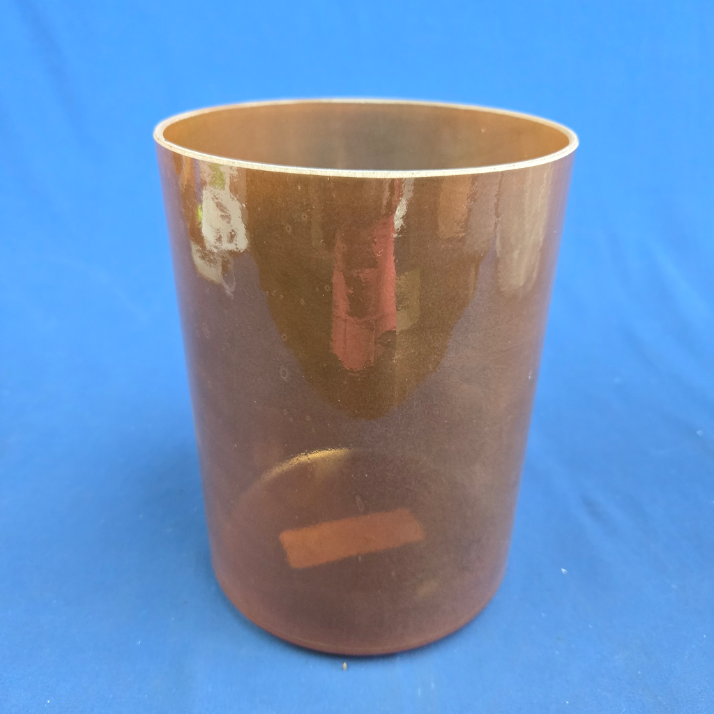 [4145] [#4145] 6" Golden Honey Infused Quartz Crystal Singing Bowl | 4G#-47 | 404 Hz