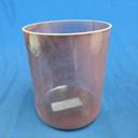 [#4146] 6" Purpurite Infused Quartz Crystal Singing Bowl | 4A#+48 | 479 Hz