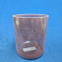 [#4147] 6" Purpurite Infused Quartz Crystal Singing Bowl | 4A#+38 | 476 Hz