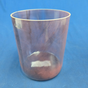 [#4150] 6" Purpurite Infused Quartz Crystal Singing Bowl | 4A-8 | 437 Hz