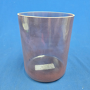 [#4152] 6" Purpurite Infused Quartz Crystal Singing Bowl | 4A#+19 | 471 Hz