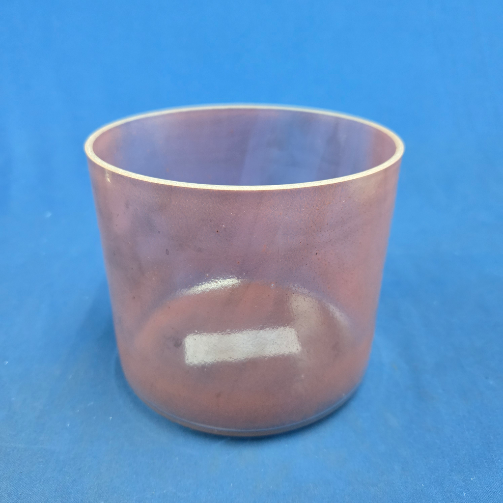 [4154] [#4154] 6" Purpurite Infused Quartz Crystal Singing Bowl | 5C-41 | 511 Hz