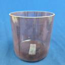 [#4155] 6" Purpurite Infused Quartz Crystal Singing Bowl | 4A#-2 | 465 Hz