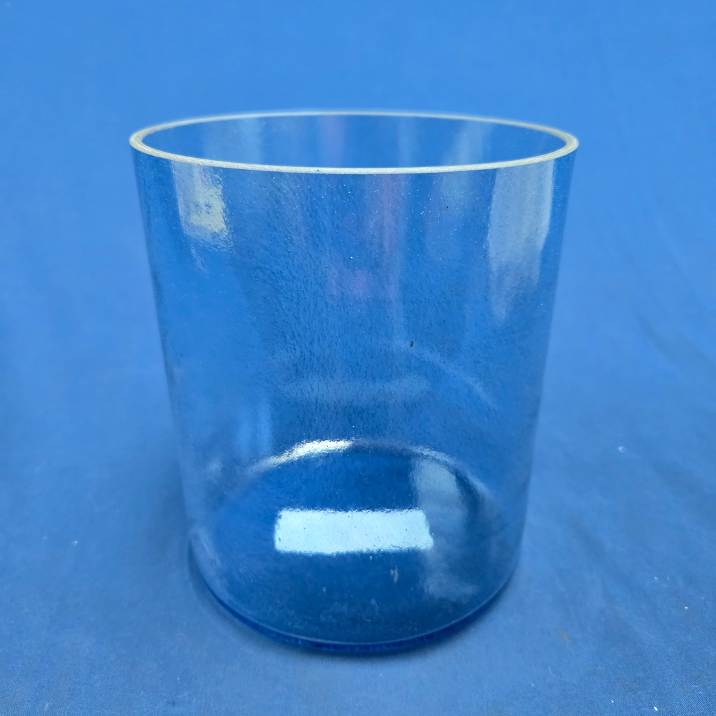 [4168] [#4168] 6" Blue Sapphire Infused Quartz Crystal Singing Bowl | 5C+4 | 524 Hz