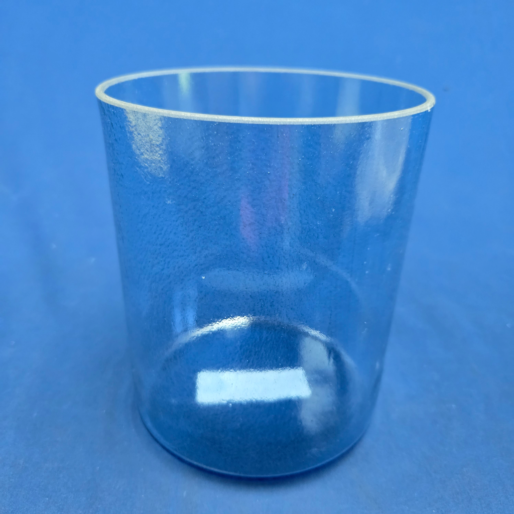 [4173] [#4173] 6" Blue Sapphire Infused Quartz Crystal Singing Bowl | 4B-15 | 489 Hz