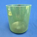[#4183] 6" Moldavite Infused Quartz Crystal Singing Bowl | 4A#+10 | 469 Hz