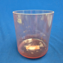 [#4185] 6" Halite Infused Quartz Crystal Singing Bowl | 4A+9 | 442 Hz | Wabi-Sabi