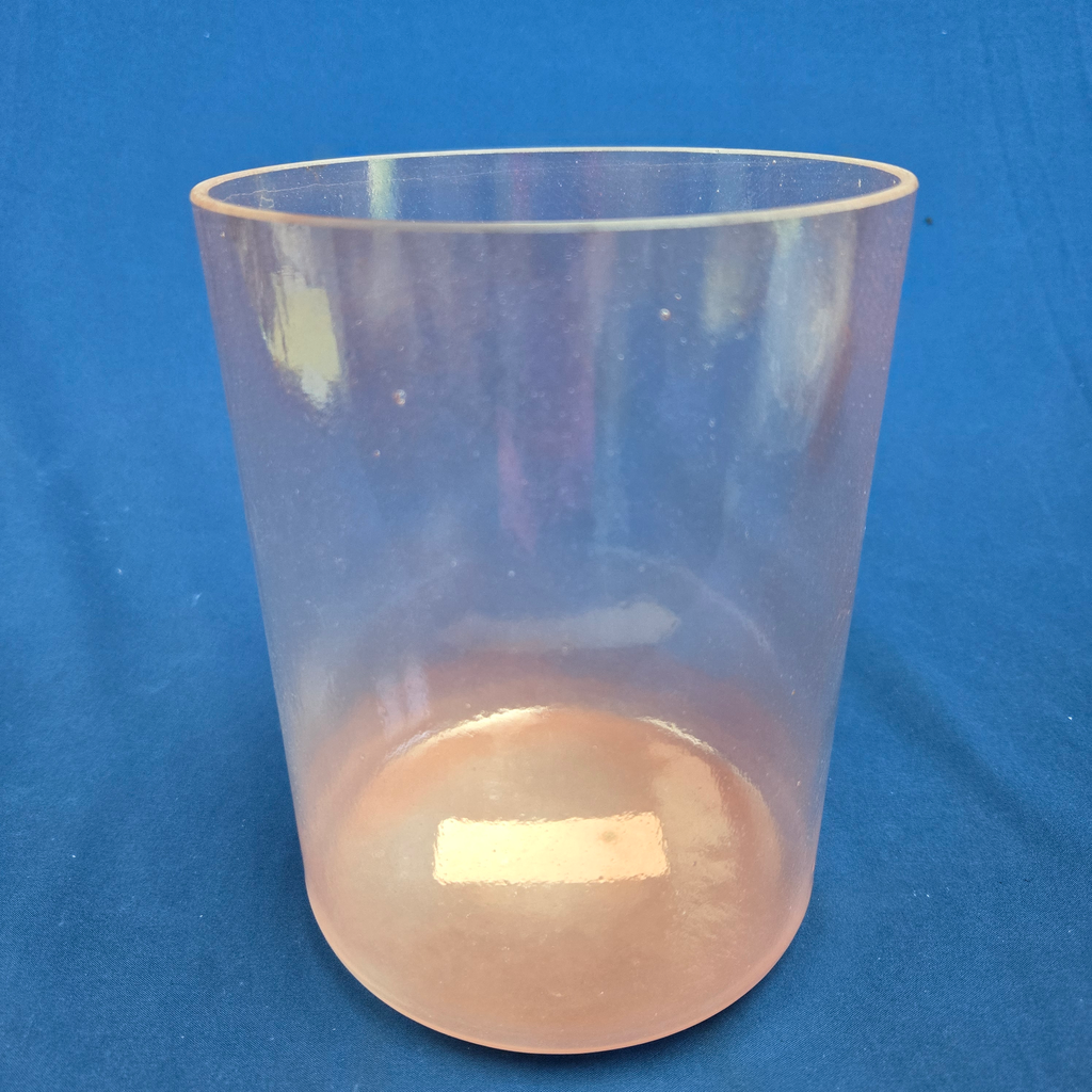 [4187] [#4187] 6" Halite Infused Quartz Crystal Singing Bowl | 4A-20 | 435 Hz