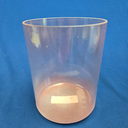 [#4187] 6" Halite Infused Quartz Crystal Singing Bowl | 4A-20 | 435 Hz