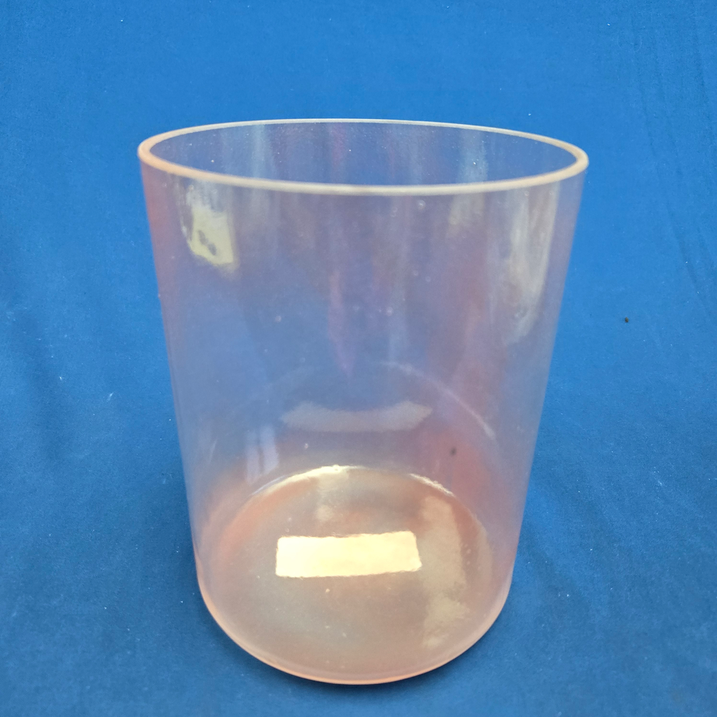 [4188] [#4188] 6" Halite Infused Quartz Crystal Singing Bowl | 4A+21 | 445 Hz