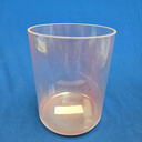 [#4188] 6" Halite Infused Quartz Crystal Singing Bowl | 4A+21 | 445 Hz