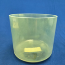 [#4190] 6" Apache Peridot Infused Quartz Crystal Singing Bowl | 5C+23 | 530 Hz