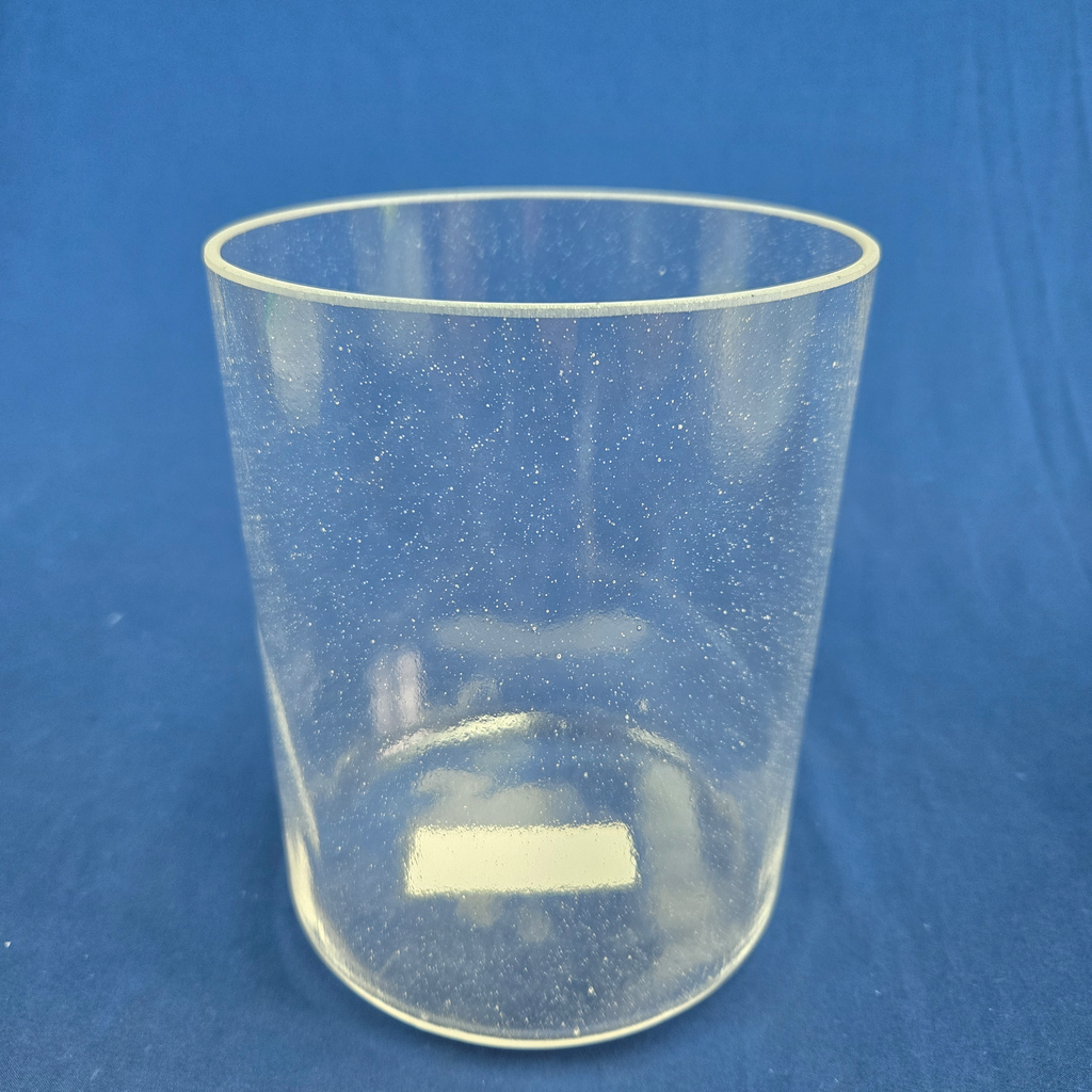 [4201] [#4201] 6" Clear Quartz Crystal Singing Bowl | 4A-48 | 454 Hz