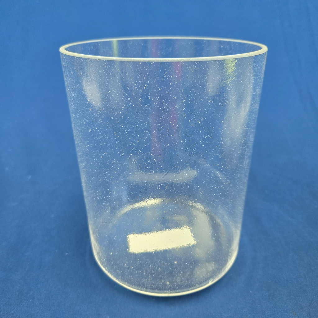 [4203] [#4203] Clear Quartz Crystal Singing Bowl | 6" | 4B-35 | 484 Hz