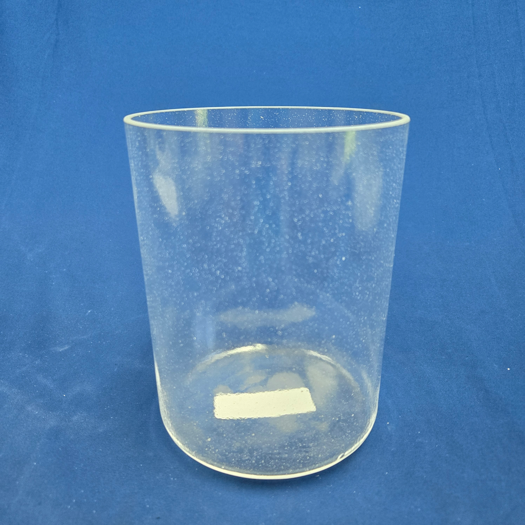 [4205] [#4205] 6" Clear Quartz Crystal Singing Bowl | 4A#+13 | 469 Hz