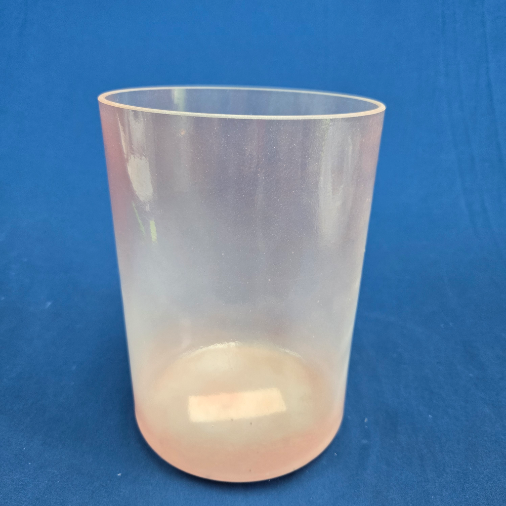 [4208] [#4208] 6" Halite Infused Quartz Crystal Singing Bowl | 4G#+6 | 416 Hz