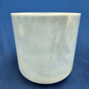 [#4219] 8" Apatite Infused Quartz Crystal Singing Bowl | 4C#+38 | 283 Hz