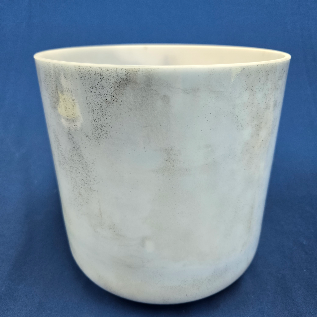 [#4220] Apatite Infused Quartz Crystal Singing Bowl | 8" | 4 D -31 | 288 Hz