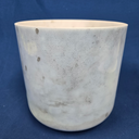 [#4222] 8" Apatite Infused Quartz Crystal Singing Bowl | 4D+46 | 301 Hz