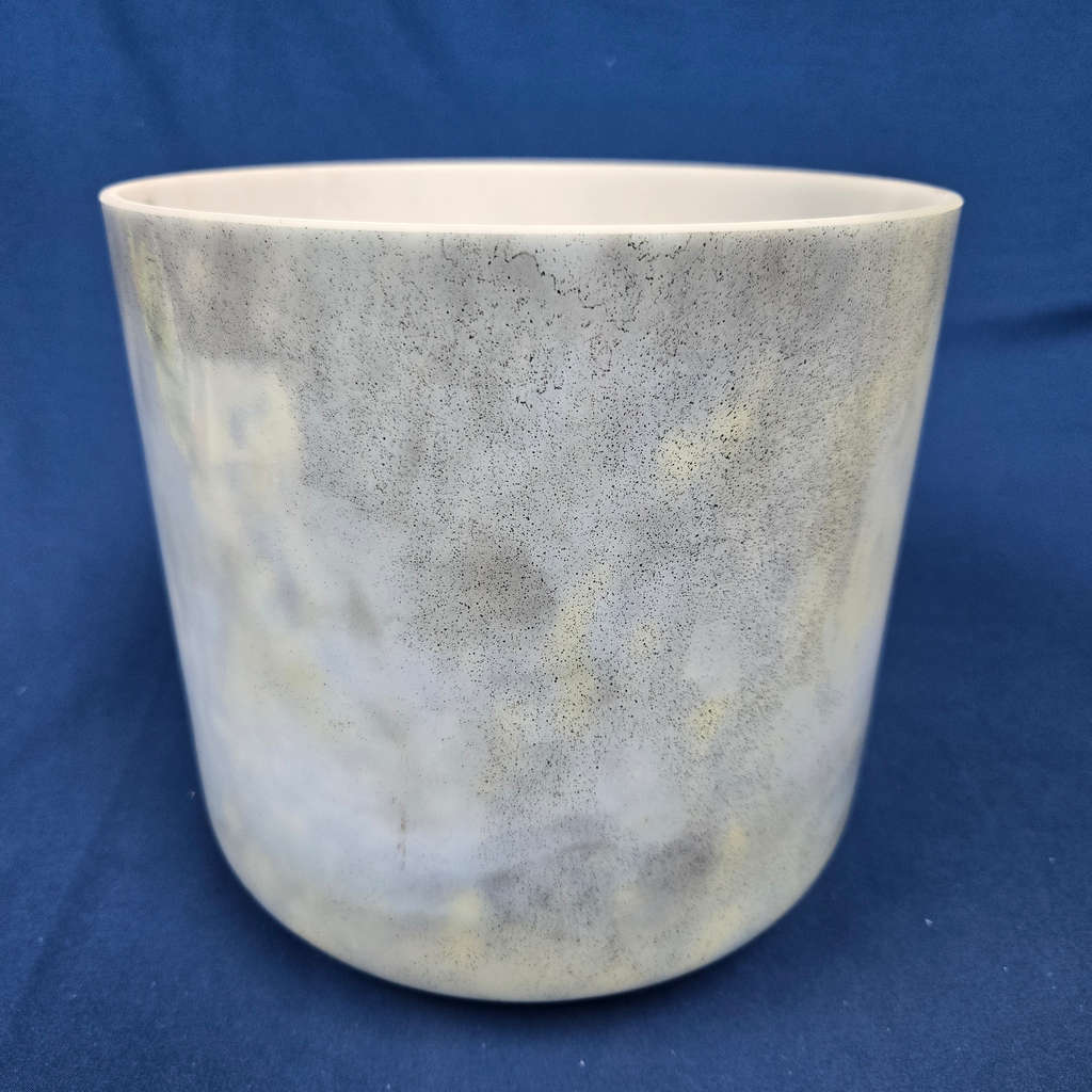 [#4228] Apatite Infused Quartz Crystal Singing Bowl | 8" | 4 D -6 | 292 Hz