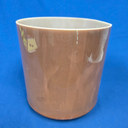 [#4231] Cacao Infused Quartz Crystal Singing Bowl | 8" | 3 G# +13 | 209 Hz