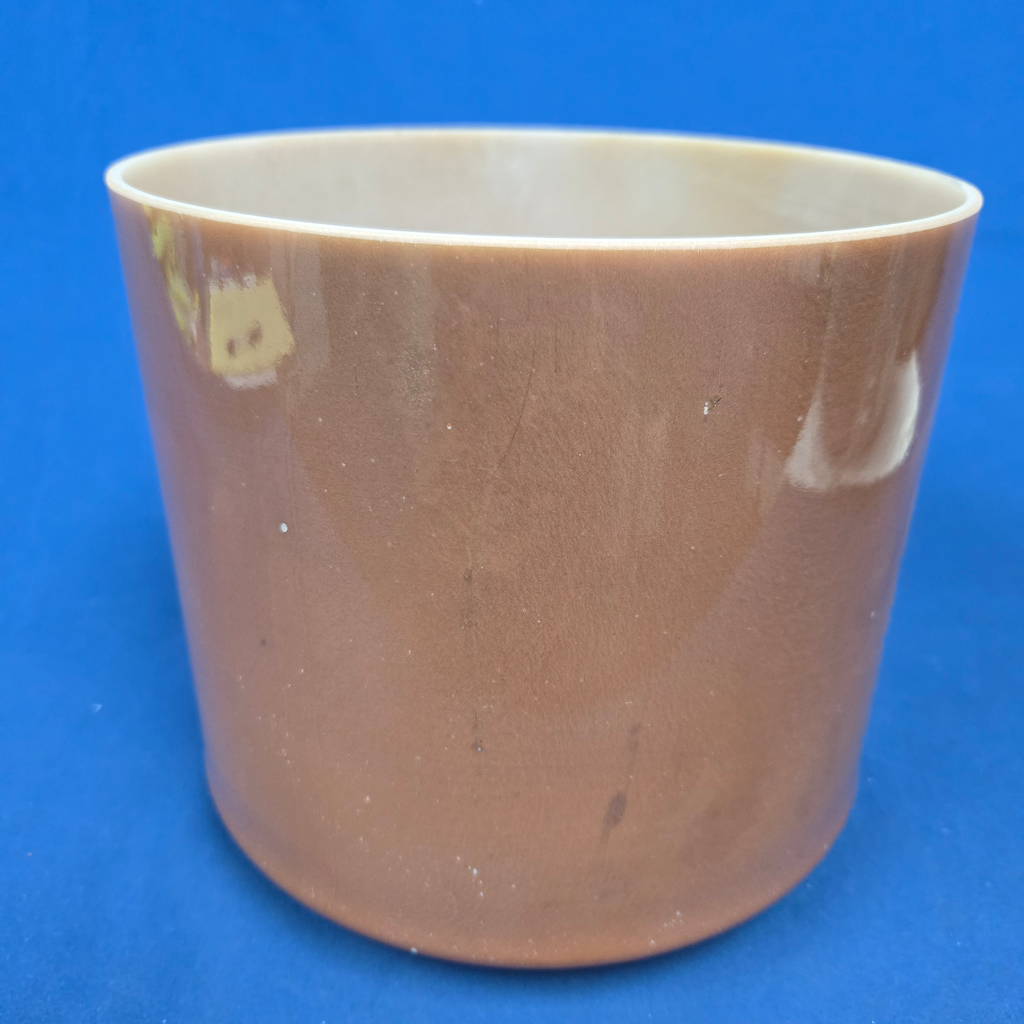 [#4232] 8" Cacao Infused Quartz Crystal Singing Bowl | 3A#+32 | 237 Hz
