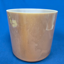 [#4235] Cacao Infused Quartz Crystal Singing Bowl | 8" | 4 C +34 | 266 Hz