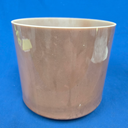[#4236] Cacao Infused Quartz Crystal Singing Bowl | 8" | 3 A -24 | 217 Hz